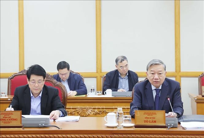 Tổng Bí thư Tô Lâm: Kết quả sắp xếp tinh gọn bộ máy vừa qua mới chỉ bước đầu
